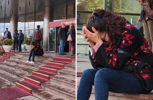 CHP Genel Merkezi önünde hareketlilik