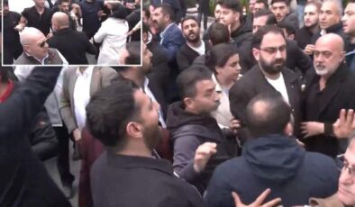 CHP Genel Merkezi’nde tahliye gerginliği! Büyük arbede yaşandı