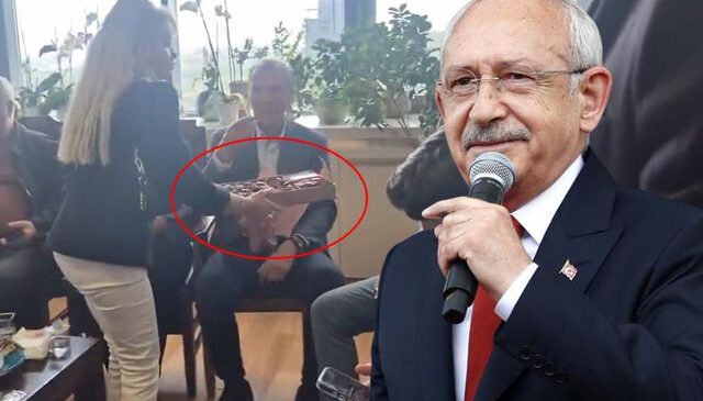 CHP Genel Merkezi’ne giren Kılıçdaroğlu’nun ekibi çikolata dağıttı