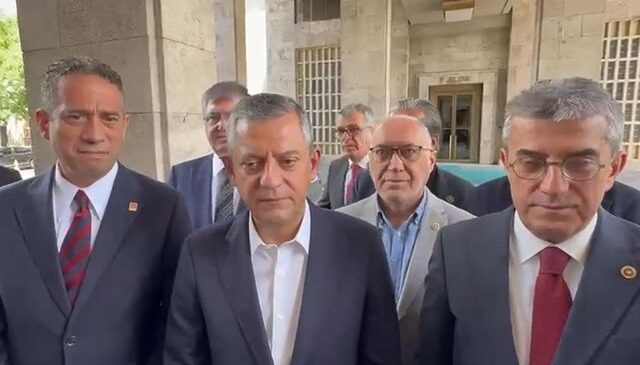 CHP’de kritik zirve! Özgür Özel, Meclis’te MYK’yı topluyor