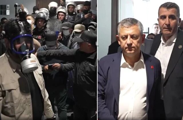 Tahliye sırasında Özel’in makam katında kaydedilen görüntüler ortaya çıktı