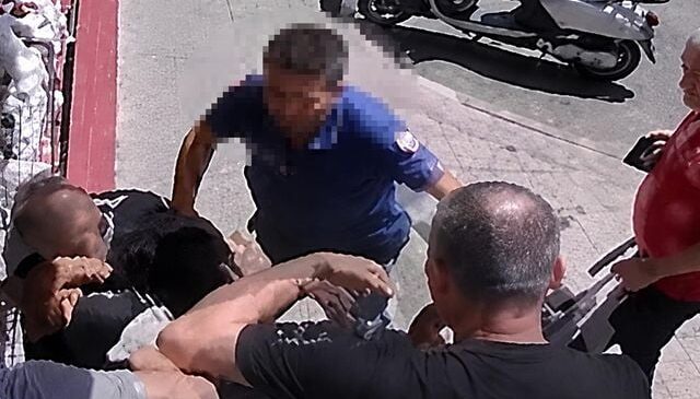 Çorlu’da iki polisi şehit eden caniyi linçten yine polis kurtardı