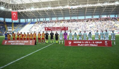 Çorluspor 1947, 2. Lig’e yükseldi