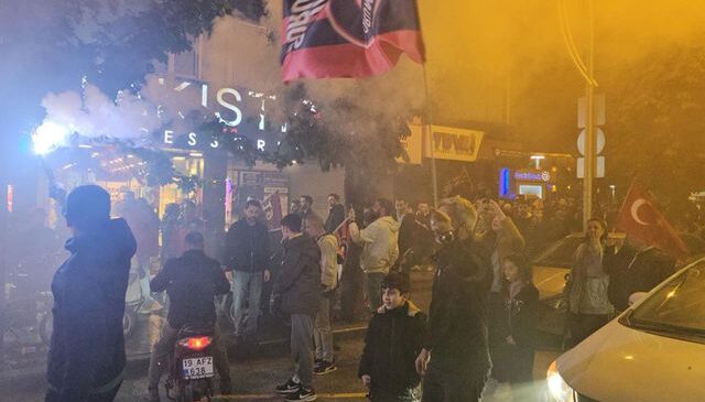 Çorum’da binlerce vatandaş Süper Lig’e çıkmayı kutladı