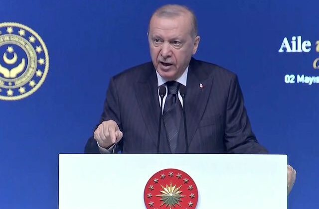 Cumhurbaşkanı Erdoğan, Aile ve Nüfus On Yılı Vizyon Tanıtım Programı’nda konuşuyor
