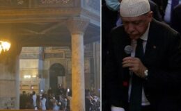 Cumhurbaşkanı Erdoğan, Ayasofya’da Kur’an-ı Kerim okudu