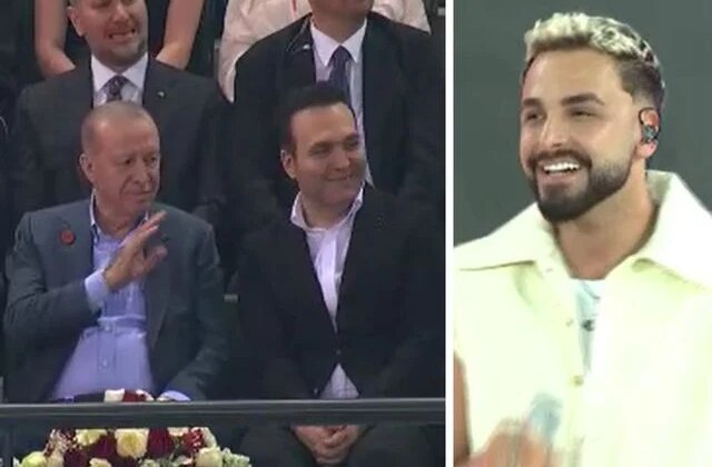 Cumhurbaşkanı Erdoğan, ünlü rapçi Sefo’nun konserini takip etti