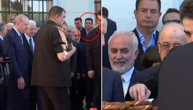 Cumhurbaşkanı Erdoğan’a bayram namazında Acun Ilıcalı da eşlik etti