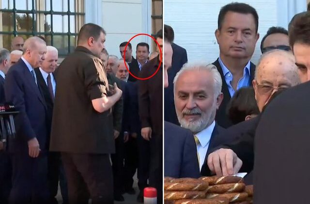 Cumhurbaşkanı Erdoğan’a bayram namazında Acun Ilıcalı da eşlik etti