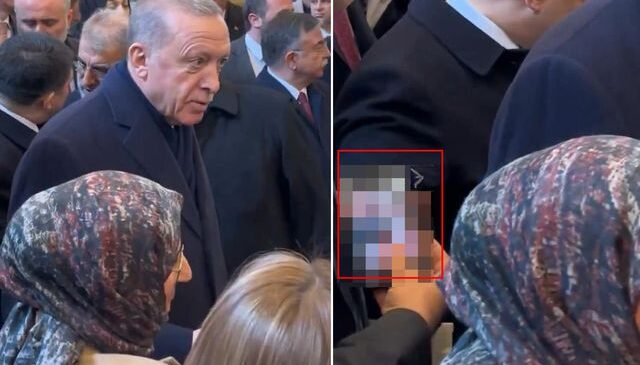 Cumhurbaşkanı Erdoğan’ın telefonun ekran fotoğrafına bakın