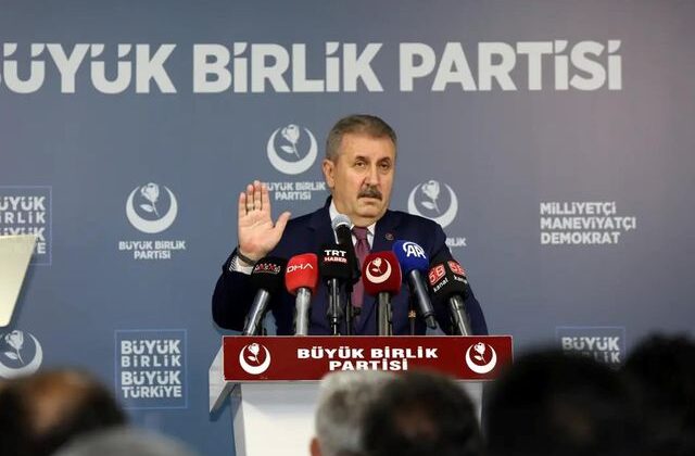 Destici’den DEM Parti’nin açıklamalarına sert tepki