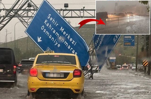 Gaziantep’i “süper hücre” vurdu! 23 kişi yaralandı, okullar tatil edildi