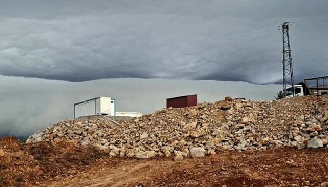 Dünyada nadir görülüyor! Çanakkale’de gökyüzünde sıra dışı manzara