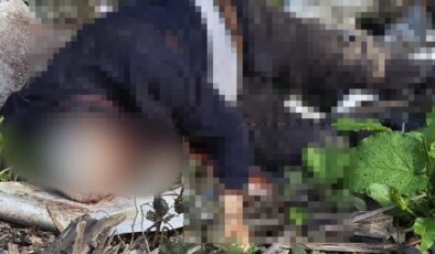 Dere kenarında bıçaklanarak öldürülmüş erkek cesedi bulundu