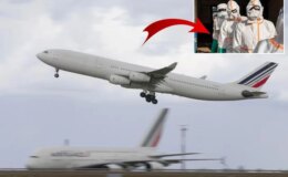 Ebola şüphesi uçağa acil rota değiştirdi