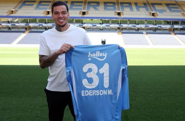 Ederson 31 numarayı bırakıyor