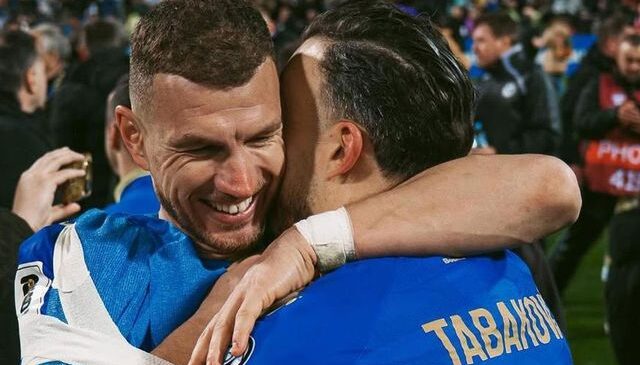 Edin Dzeko’nun hayali gerçek oldu