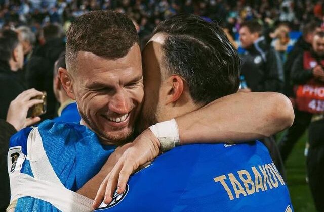 Edin Dzeko’nun hayali gerçek oldu