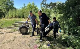 Edirne’de Tunca Nehri’nde erkek cesedi bulundu
