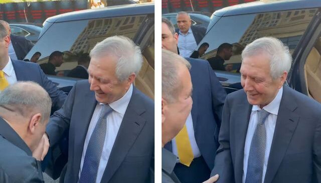 Eline öpmek isteyen kişiye Aziz Yıldırım’dan bomba ifade