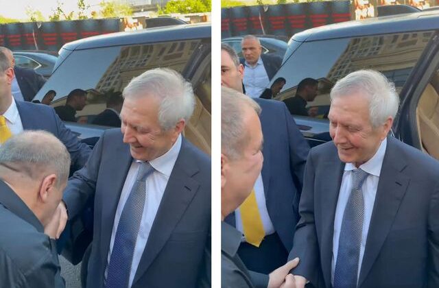 Eline öpmek isteyen kişiye Aziz Yıldırım’dan bomba ifade