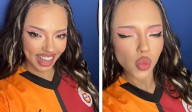 Eurovision birincisi Dara, Galatasaray forması giyip destek istemiş