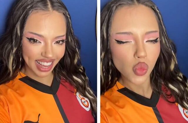 Eurovision birincisi Dara, Galatasaray forması giyip destek istemiş