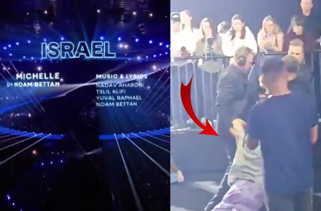 Eurovision’da İsrail protestosu: “Soykırımı durdurun” sloganları salonu inletti