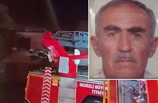 Denizli’de evde çıkan yangında evli çift öldü