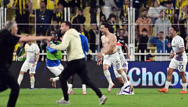 Eyüpspor, Fenerbahçe’ye son dakikalarda attığı golle ligde kaldı