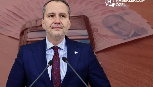 Fatih Erbakan, iktidar olmaları halinde asgari ücreti 50 bin TL yapacak formülü verdi