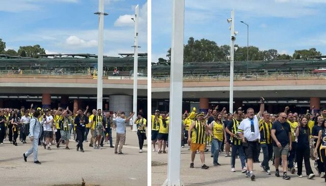Fener taraftarından “Mustafa Kemal’in askerleriyiz” tezahüratı