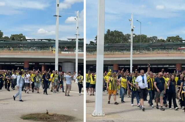 Fener taraftarından “Mustafa Kemal’in askerleriyiz” tezahüratı