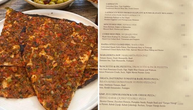 Fırsatçılıkta zirve! Tek bir lahmacunu bin 450 liraya satıyorlar