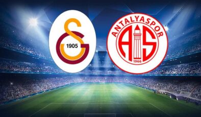 Galatasaray-Antalyaspor mücadelesinin ilk 11’leri belli oldu