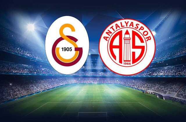 Galatasaray-Antalyaspor mücadelesinin ilk 11’leri belli oldu