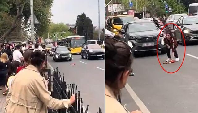 Galatasaray bayrağını ezmek istemeyince saldırıya uğradı