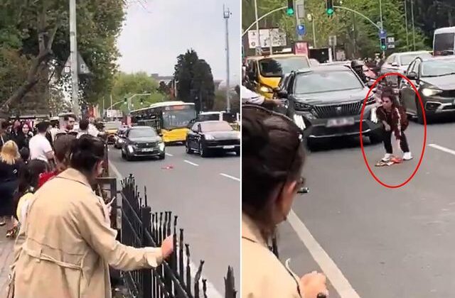 Galatasaray bayrağını ezmek istemeyince saldırıya uğradı