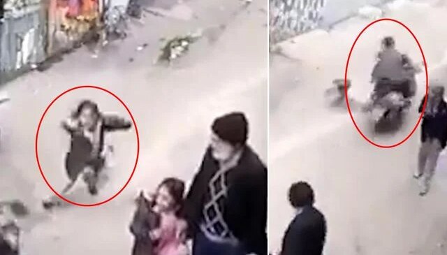 Gaziantep’te sokak ortasında dehşet! Küçük çocuk metrelerce savruldu