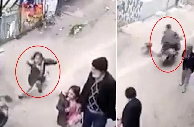 Gaziantep’te sokak ortasında dehşet! Küçük çocuk metrelerce savruldu