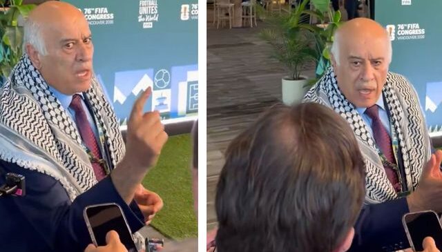 Filistin Futbol Federasyonu Başkanı’ndan FIFA’ya tarihi ders! Olay sonrası ateş püskürdü