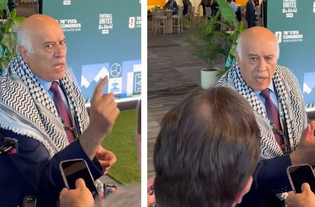 Filistin Futbol Federasyonu Başkanı’ndan FIFA’ya tarihi ders! Olay sonrası ateş püskürdü