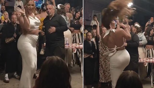Genç kadının dansı, İzmir’deki Hıdırellez kutlamalarına damga vurdu