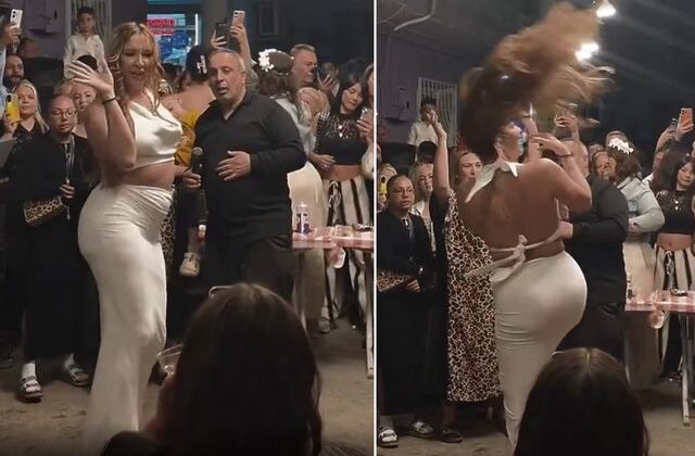 Genç kadının dansı, İzmir’deki Hıdırellez kutlamalarına damga vurdu