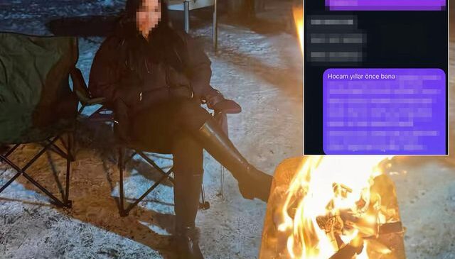 Genç kadının ortaokul öğretmenine attığı mesaj olay oldu