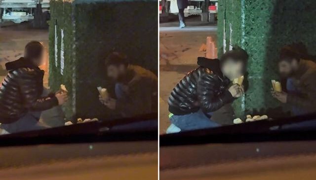 Görüntü Türkiye’den! Kolay para kazanmak için yaptıkları rezilliğe bakın