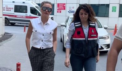 Gözaltına alınan Serenay Sarıkaya’dan ilk görüntü! Karar jet hızında çıktı