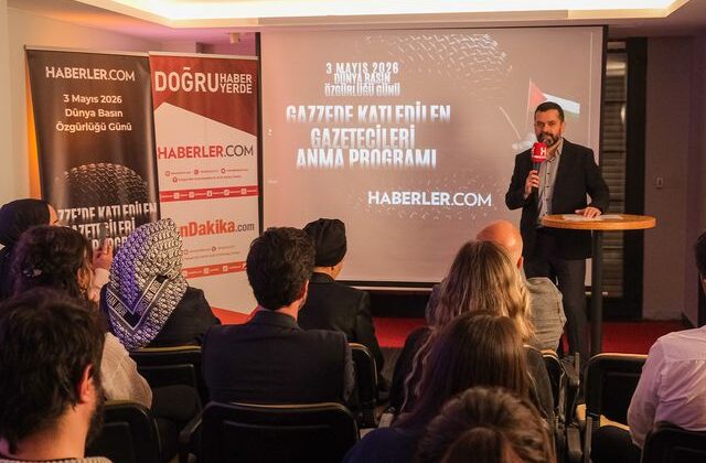 Haberler.com’dan Dünya Basın Özgürlüğü Günü’nde anlamlı anma etkinliği: Gazze’de hayatını kaybeden gazeteciler unutulmadı