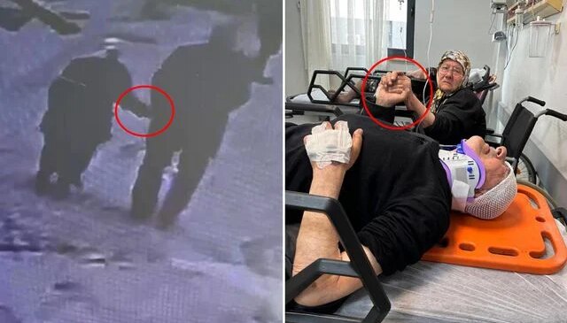 Hastanede bile birbirlerinin ellerini bırakmadılar