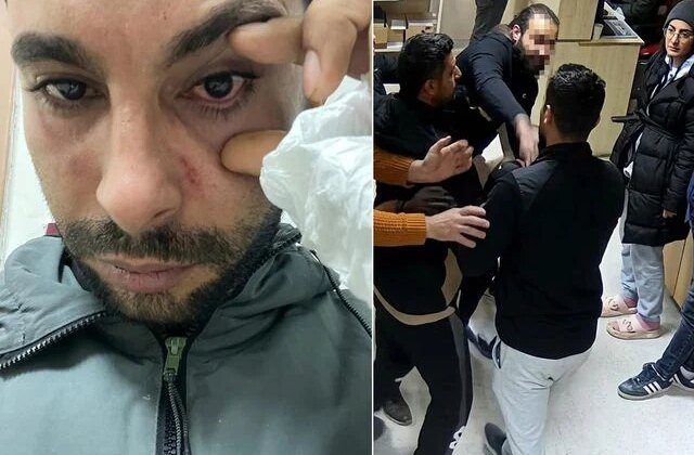 Hastasına yumruk atan doktora dava